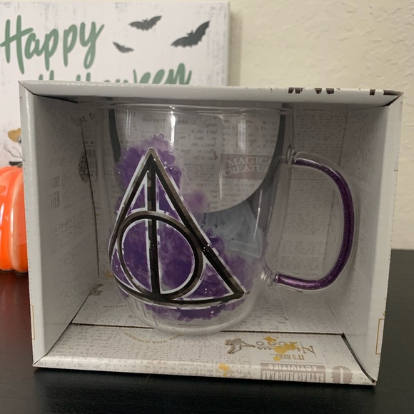 Harry Potter Glass Glitter Mug - Picture 9 of 13